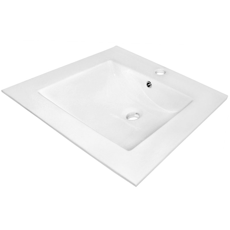 Umywalka wpuszczana w blat Calpe 60 cm - obrazek 2