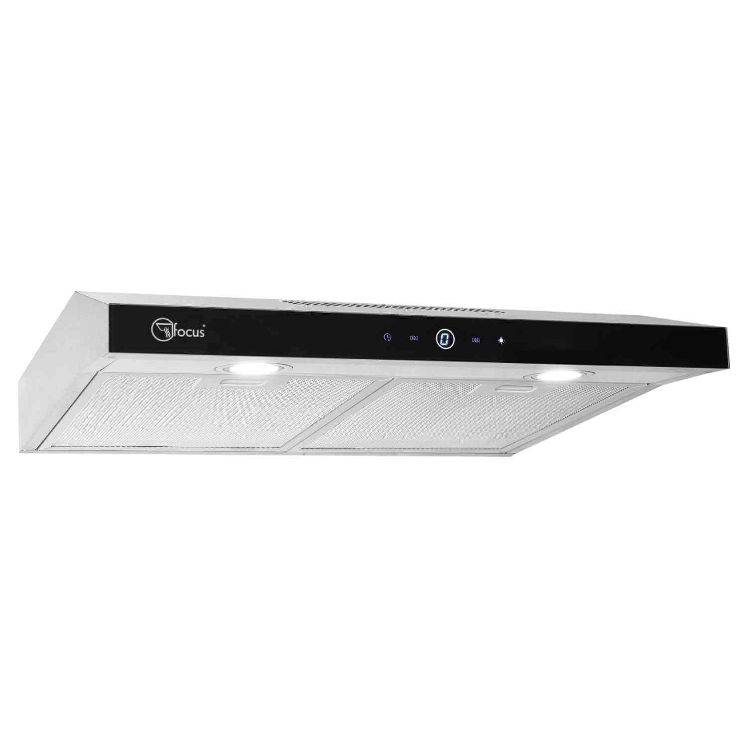 Okap podszafkowy Modo 60 IN (inox+czarny)
